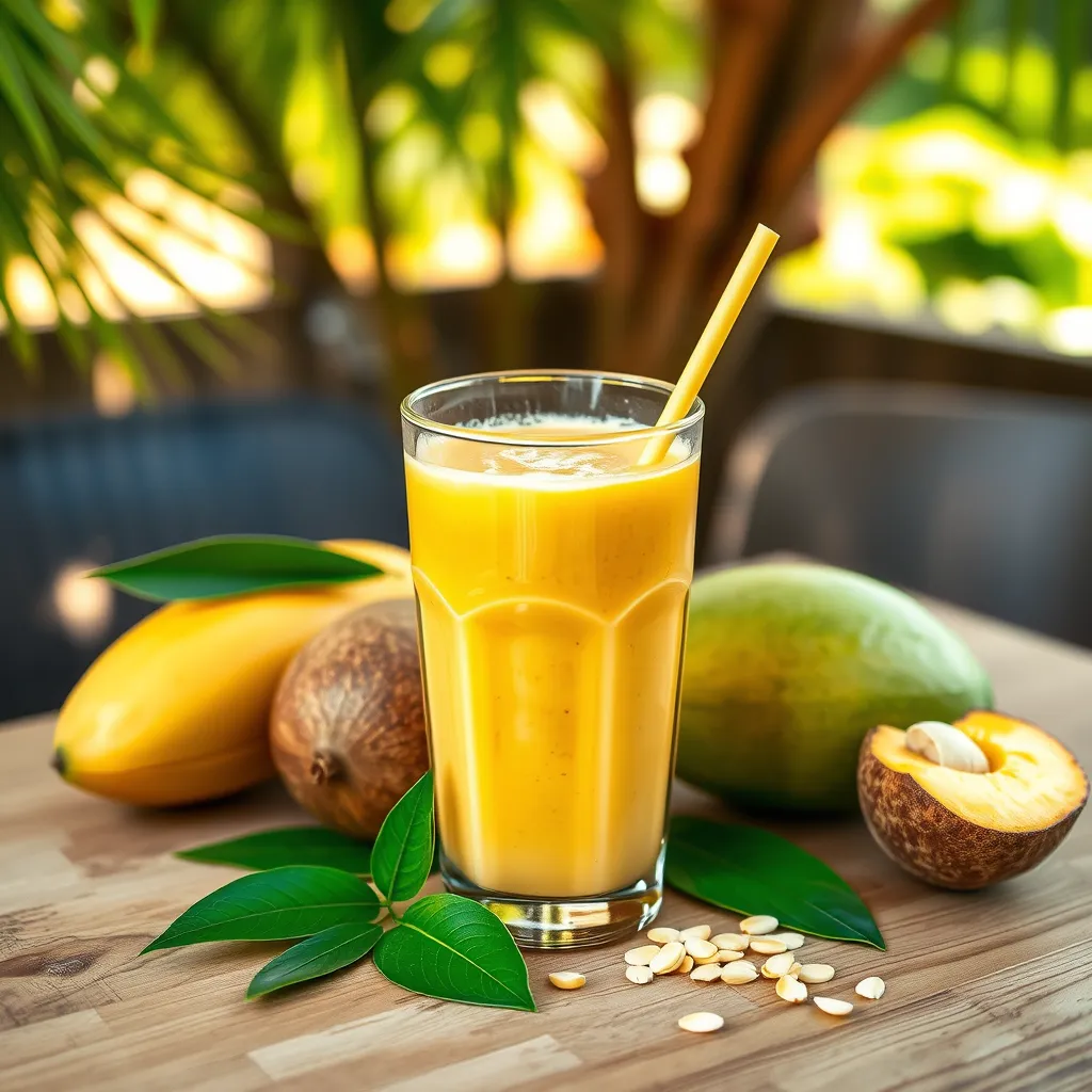 Smoothie de mango