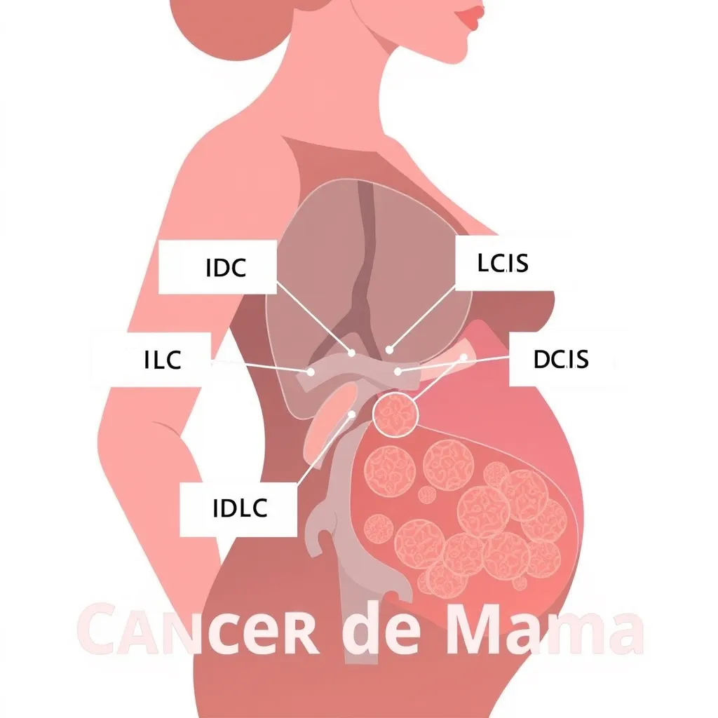 Tipos de cáncer de mama que debes conocer