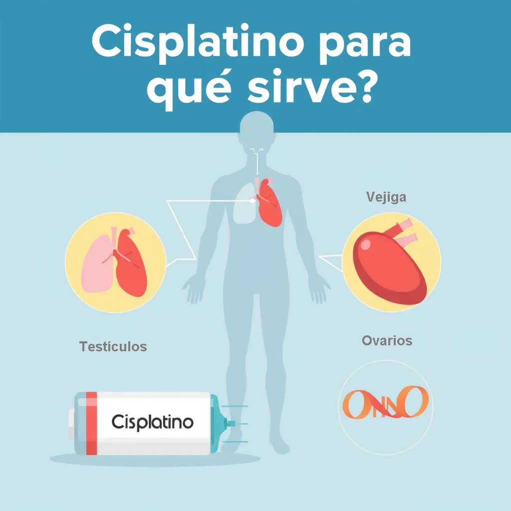 Cisplatino para que sirve