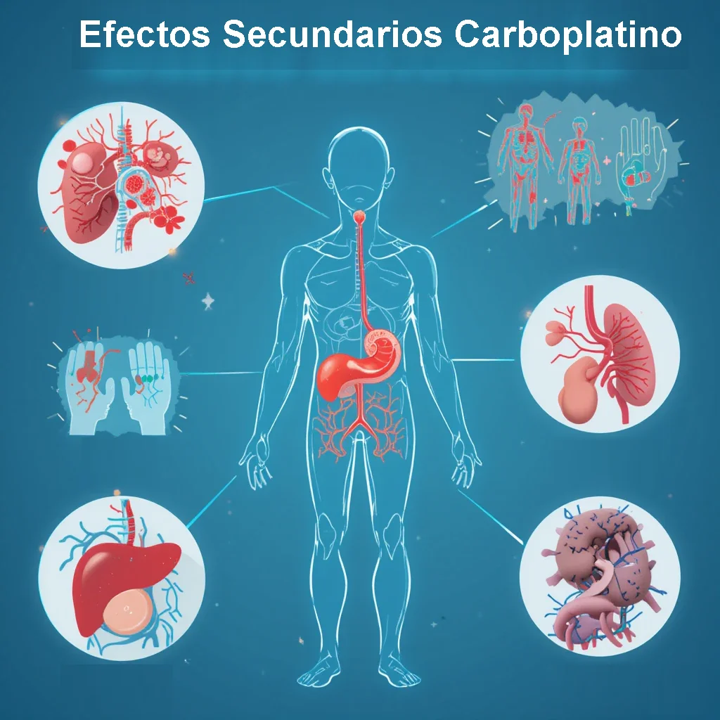 Efectos secundarios carboplatino