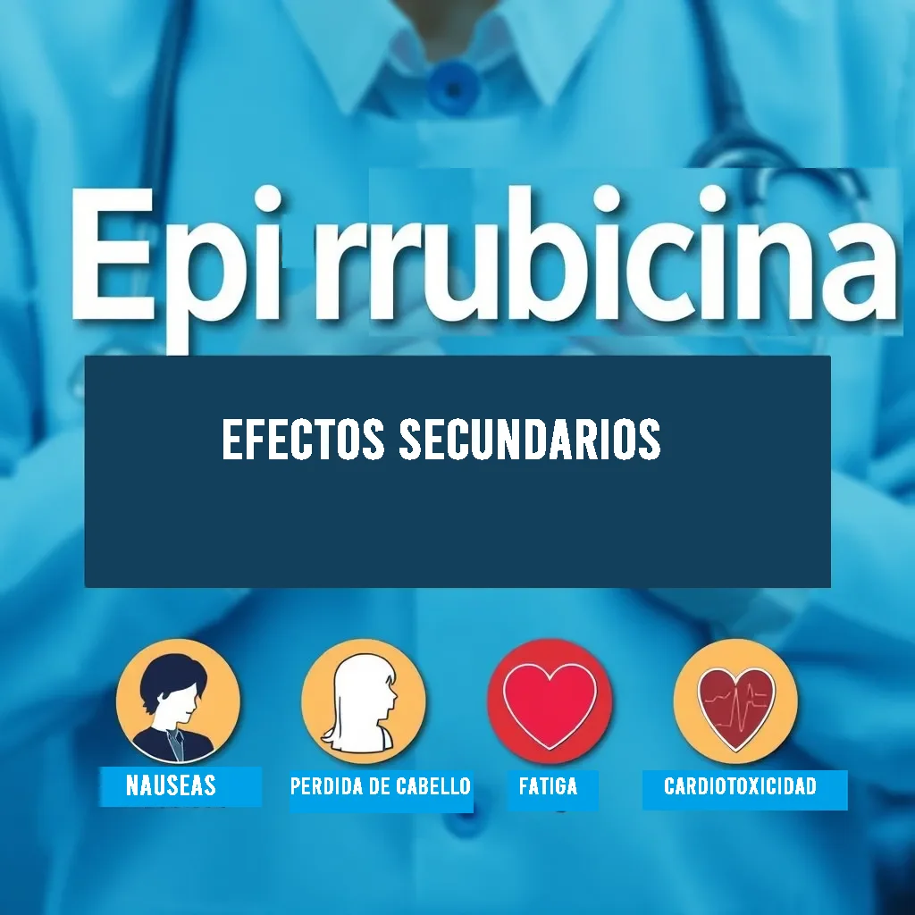 Epirrubicina efectos secundarios