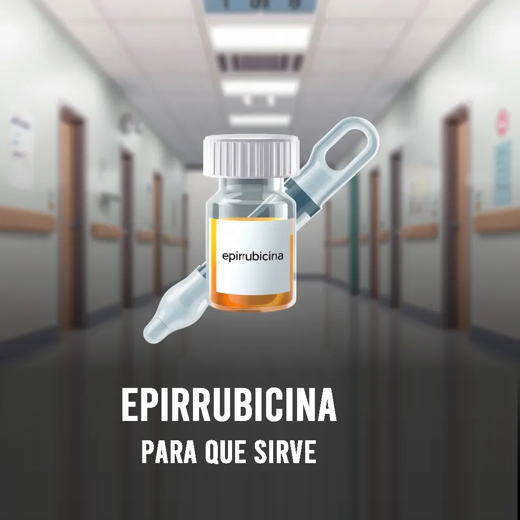 Epirrubicina para que sirve