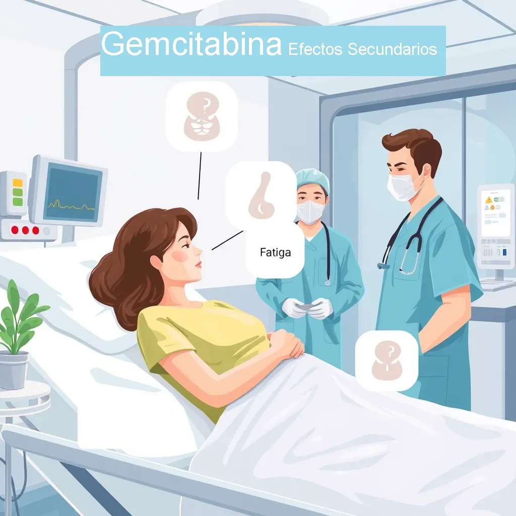 Gemcitabina efectos secundarios