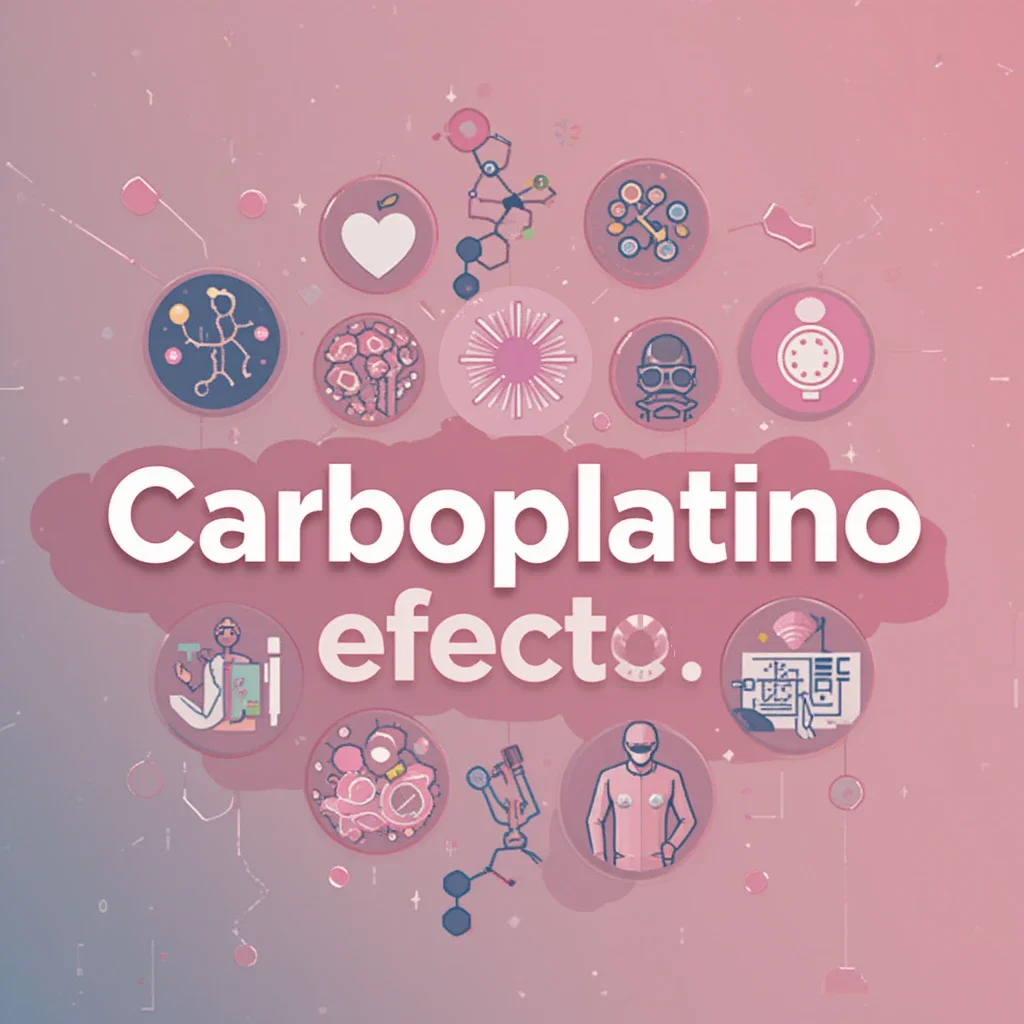 Carboplatino efectos