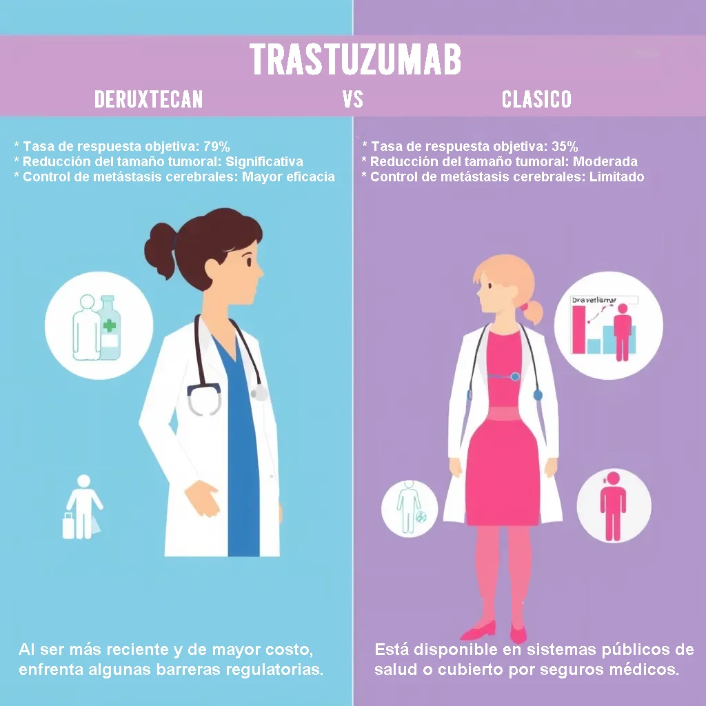 Trastuzumab deruxtecan vs clasico