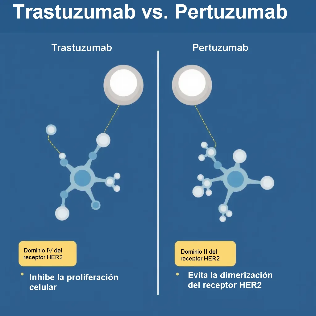 Trastuzumab vs. pertuzumab