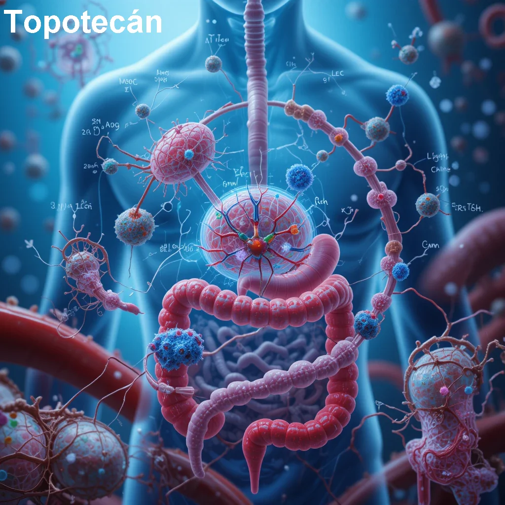 Topotecan biodisponibilidad y distribucion en el cuerpo