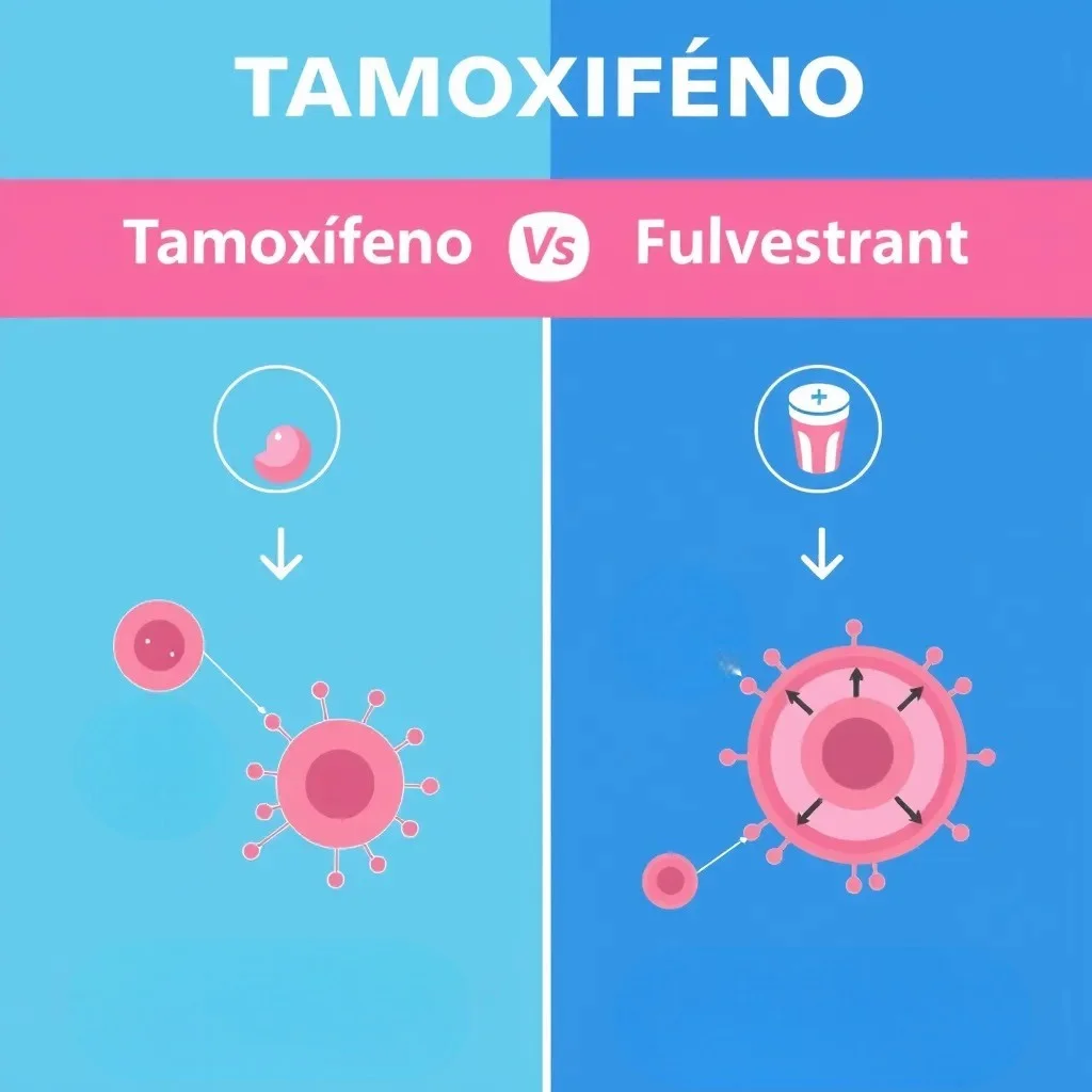 Tamoxifeno vs. fulvestrant